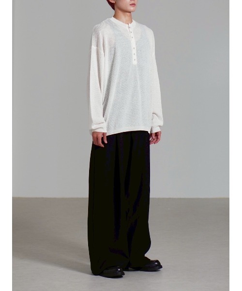 Chikashitsu+（チカシツプラス） スラックス 「Chikashitsu +」over