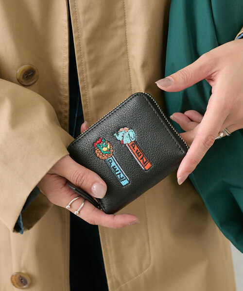 ear PAPILLONNER（イア パピヨネ） 財布「pezコラボ」 FREE ブラック