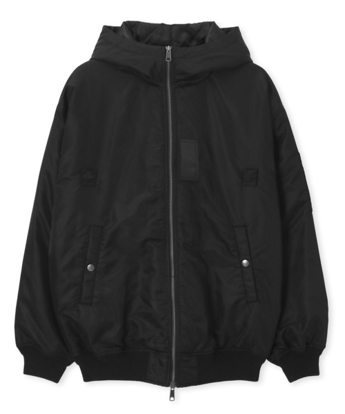 【LANVIN en Blue 】ナイロンツイル マウンテンパーカー LANVIN en Blue 】ナイロンツイル マウンテンパーカー