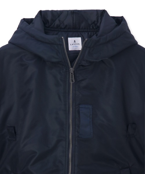 LANVIN en Bleu ブルゾン アウター MA-1パーカー メンズ : ZOZOTOWN