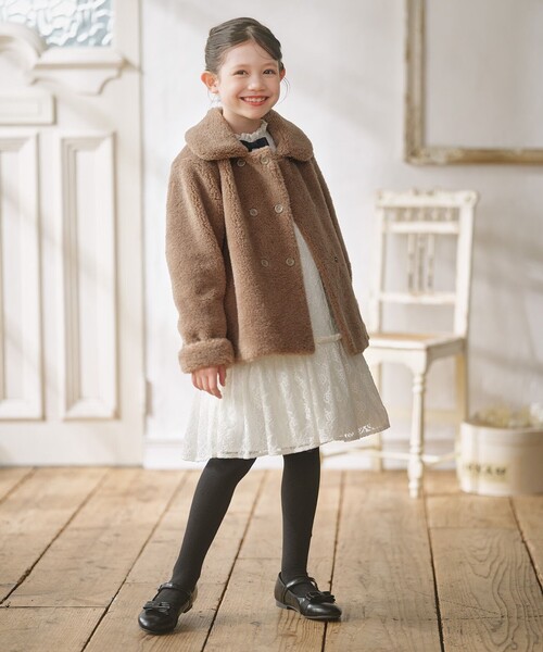 ワンピース 「110-140cm」スノウレース キッズ 子供服 女の子 