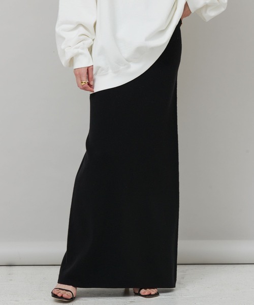 カレンソロジー　ブラック ロングスカート Curensology（カレンソロジー） ロングスカート FREE ブラック