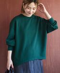 トレーナー スウェット コクーンポンチプルオー...の詳細画像1