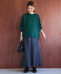 トレーナー スウェット コクーンポンチプルオー...の詳細画像5
