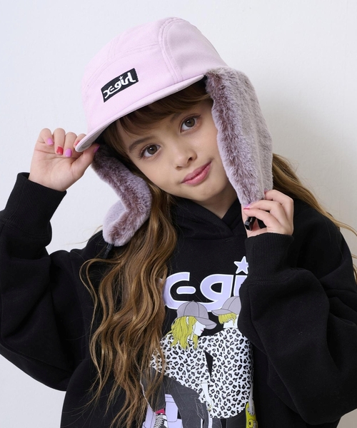 X-girl Stages（エックスガールステージス） キャップ 帽子 スウェード