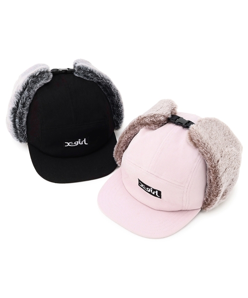 X-girl Stages（エックスガールステージス） キャップ 帽子 スウェード