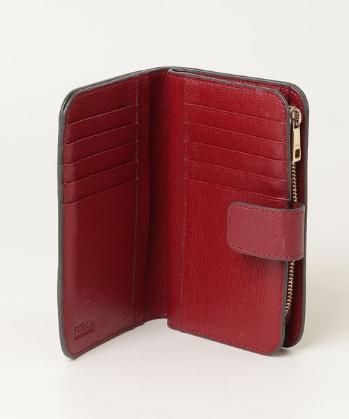 「FURLA」 ワンポイント財布 - パープル レディース_画像4