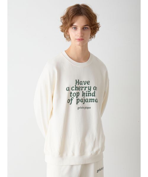 gelato pique（ジェラートピケ） パジャマ ルームウェア 「UNISEX」裏