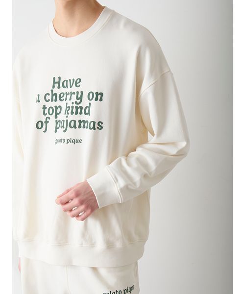 gelato pique（ジェラートピケ） パジャマ ルームウェア 「UNISEX」裏