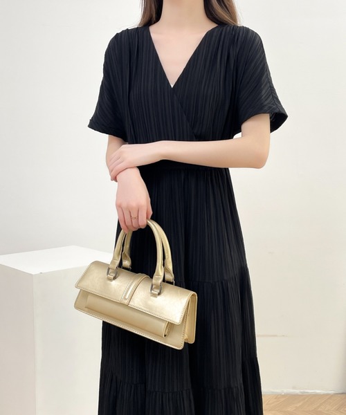 「ABITOKYO」 半袖ワンピース M ブラック レディース_画像8