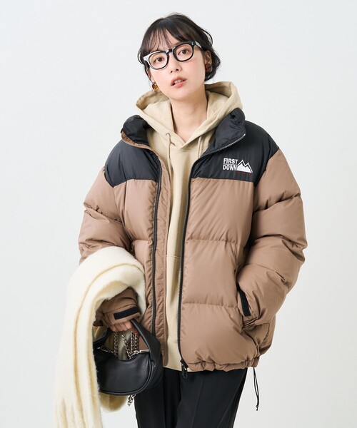 FREAK'S STORE（フリークスストア） ダウンジャケット SMALL ベージュ