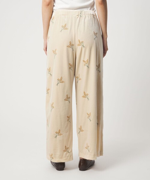 green label relaxing（グリーンレーベルリラクシング） パンツ ベロア