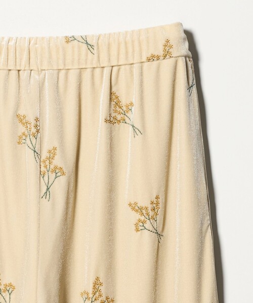 green label relaxing（グリーンレーベルリラクシング） パンツ ベロア