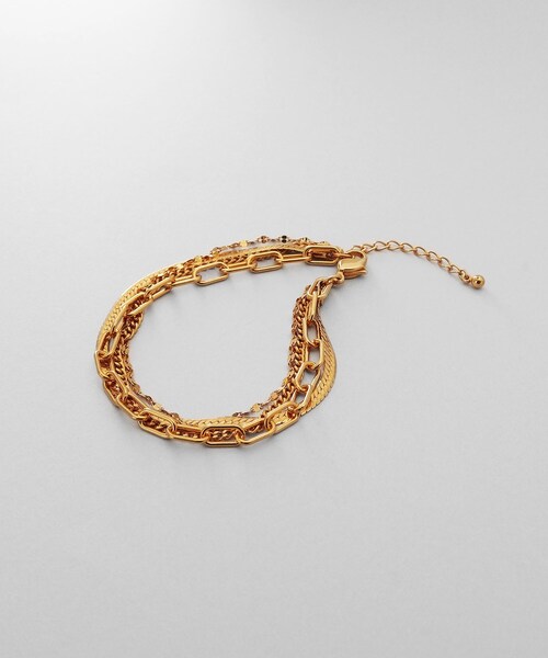 COCOSHNIK（ココシュニック） ブレスレット シルバー コンビネーション