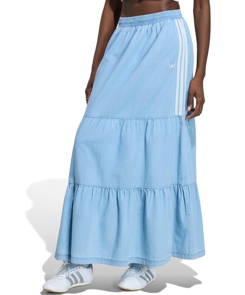  W SKIRT SUMMER GLOW サマーグロー スカート adidas（アディダス） デニムスカート adidas SUMMER GLOW DENIM SKIRT