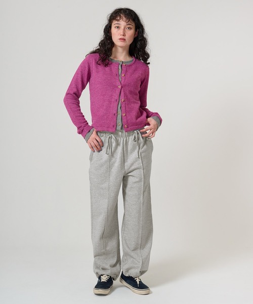 「TINA：JOJUN」 スウェットパンツ S ネイビー レディース_画像3