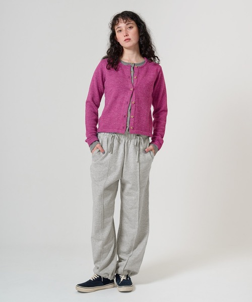 「TINA：JOJUN」 スウェットパンツ S ネイビー レディース_画像4