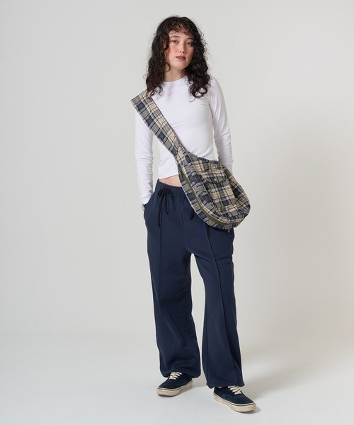 「TINA：JOJUN」 スウェットパンツ S ネイビー レディース_画像9