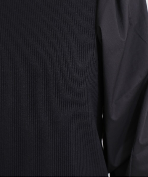 「NATURAL BEAUTY BASIC」 ニットワンピース MEDIUM ダークブルー レディース_画像3