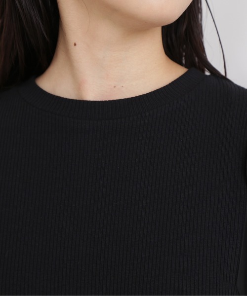 「NATURAL BEAUTY BASIC」 ニットワンピース MEDIUM ダークブルー レディース_画像7