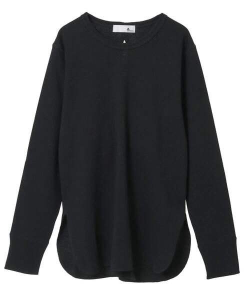 tシャツ 「A_/エース」バックツイストデザインクルーネックカットソー レディースの画像