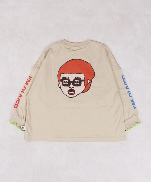 dd3点・マーキーズ一点。合計8点の長袖ロンT MARKEY'S（マーキーズ） tシャツ ソデリブビッグロンT/前後プリント
