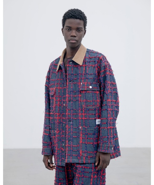 カバーオール MULTI STRUCTURE COVERALL メンズ レディースの画像