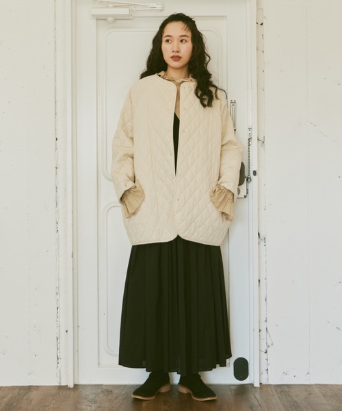 「Libra Cue」 コート FREE アイボリー レディース_画像6