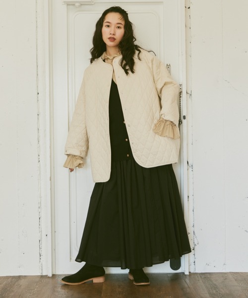 「Libra Cue」 コート FREE アイボリー レディース_画像8