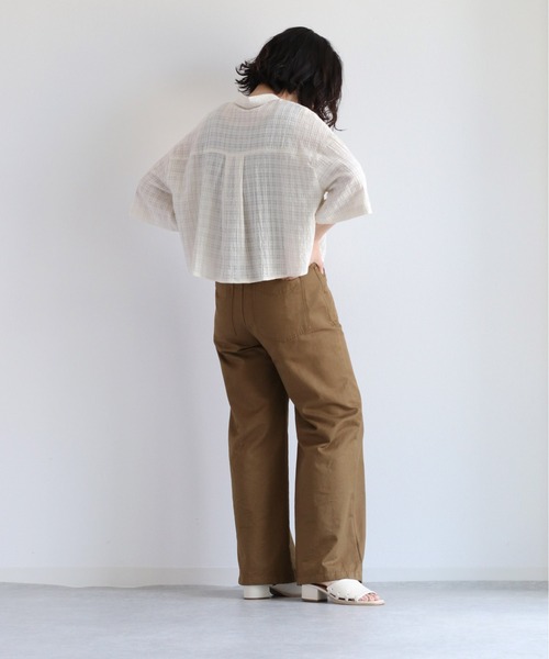 「cepo」 半袖シャツ M ブラック レディース_画像7