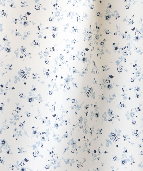 「Afternoon Tea」 長袖ブラウス MEDIUM ブルー レディース_画像7