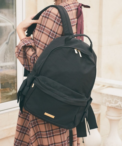 Maison de FLEUR（メゾンドフルール） リュック FREE ブラック