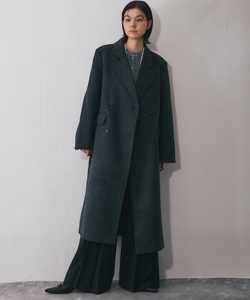 SMILE ORCHID（スマイルオーキッド） コート チェスターコート ウール