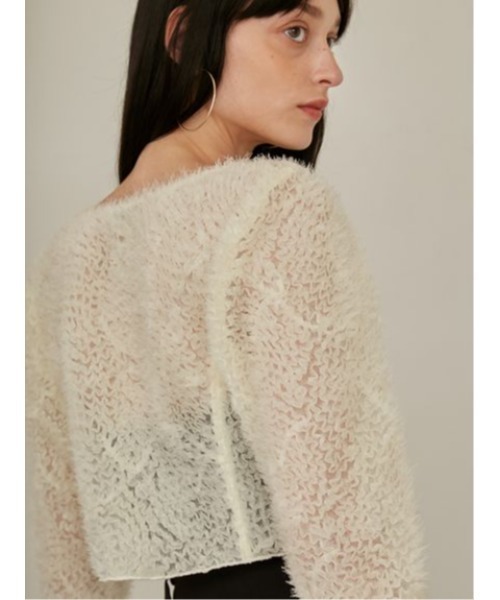 「styling/」 長袖カットソー FREE ブラック レディース_画像4