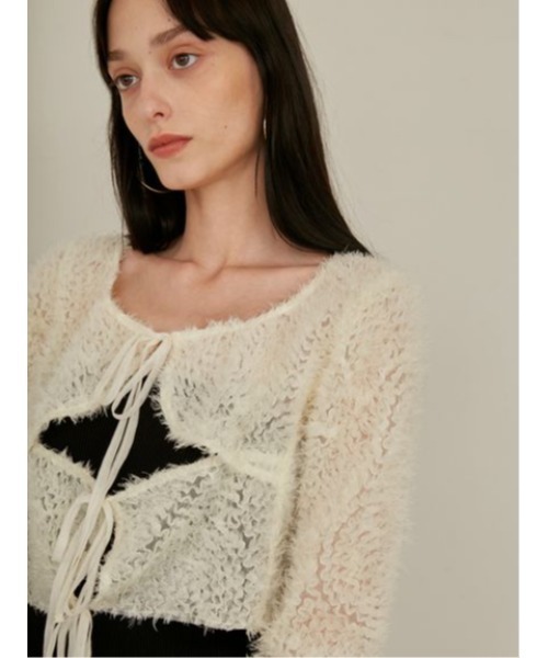 「styling/」 長袖カットソー FREE ブラック レディース_画像6