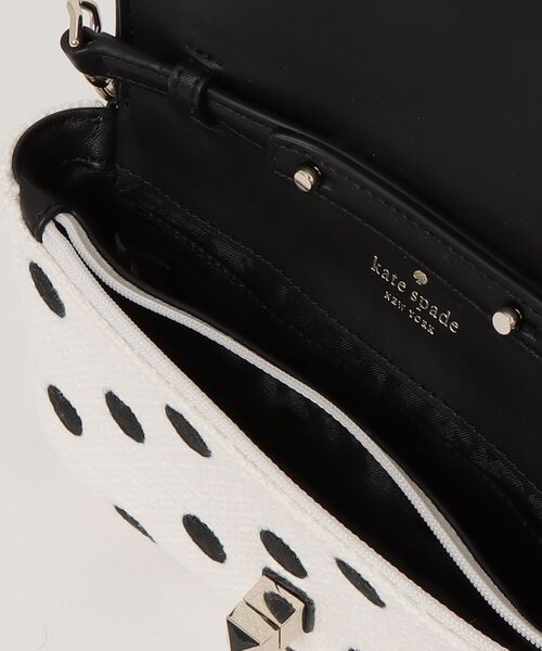 「kate spade new york」 ドット柄ショルダーバッグ - ホワイト レディース_画像4