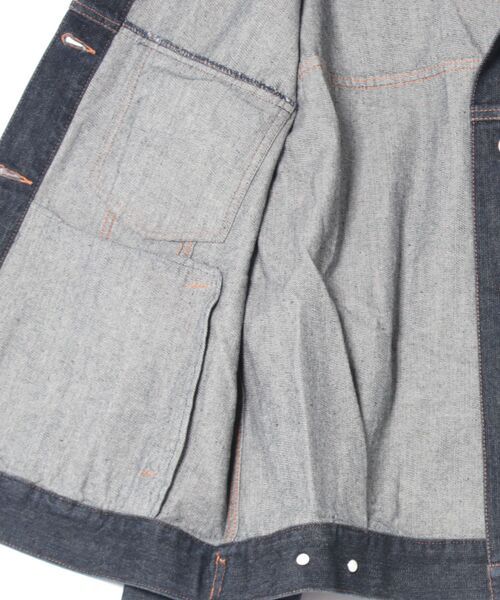 「PREFERIR」 デニムジャケット MEDIUM ブルー レディース_画像2