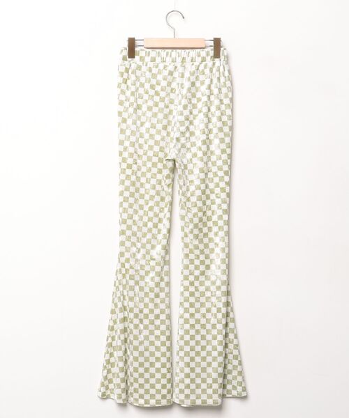 「HONEY MI HONEY」 ブーツカットパンツ FREE グリーン レディース_画像2