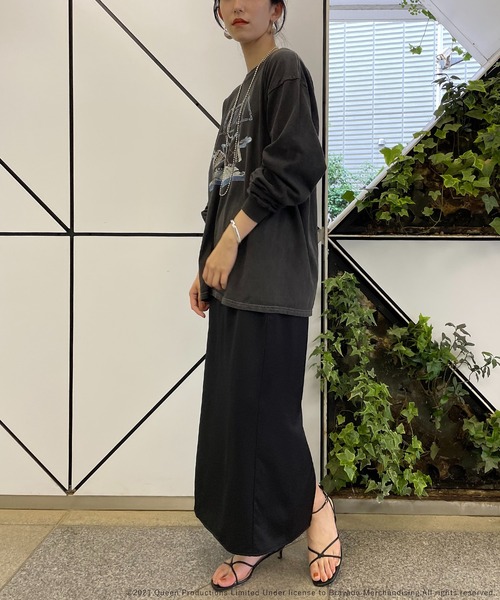 「GOOD ROCK SPEED」 長袖カットソー「Queenコラボ」 FREE ブラック レディース_画像3