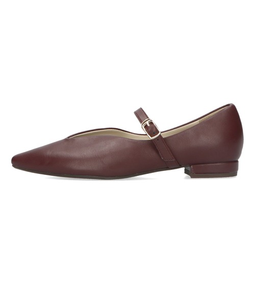 「ORiental TRaffic」 フラットパンプス 41 レッド レディース_画像2