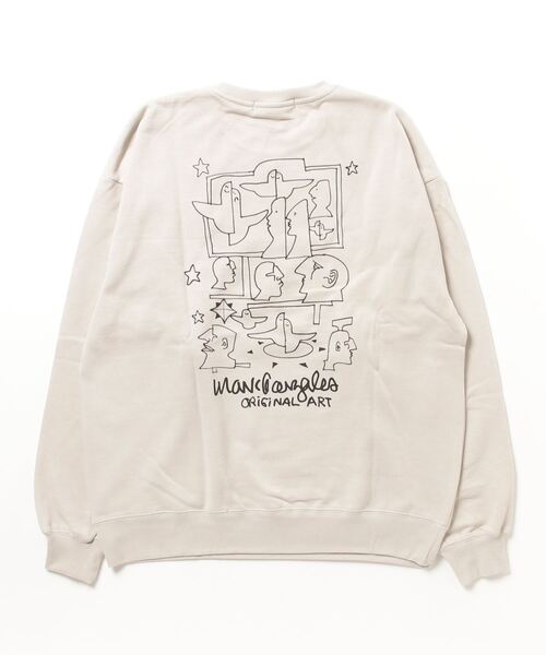「Mark Gonzales」 長袖Tシャツ M グレー メンズ_画像2