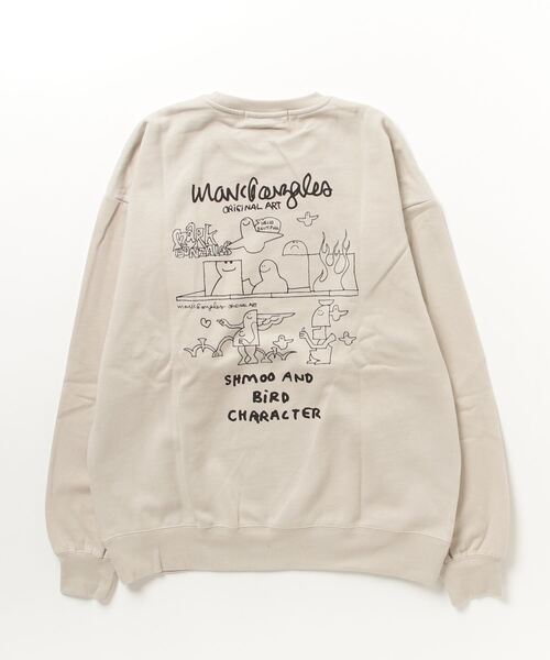 「Mark Gonzales」 長袖Tシャツ M グレー メンズ_画像5
