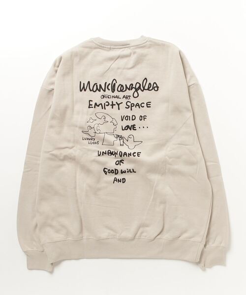 「Mark Gonzales」 長袖Tシャツ M グレー メンズ_画像6