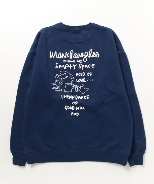 「Mark Gonzales」 長袖Tシャツ M グレー メンズ_画像8