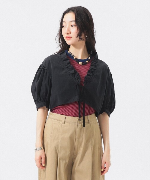 BEAMS BOY（ビームス ボーイ） ブラウス シャツ 半袖 「7/31再値下げ