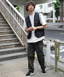 「８(eight)」 「WORLDLIULET」ベスト LARGE ベージュ メンズの画像2