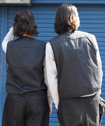 「８(eight)」 「WORLDLIULET」ベスト LARGE ベージュ メンズの画像9