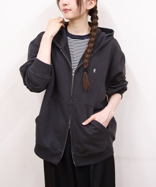 GYMPHLEX（ジムフレックス） パーカー ジップフーディー ZIP HOODY GY