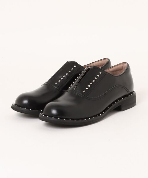 ALL BLACK（オールブラック） ローファー 「本革/2.5cmヒール