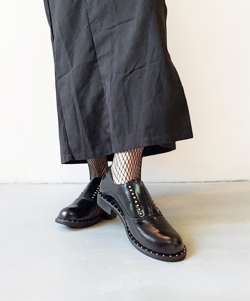 ALL BLACK（オールブラック） ローファー 「本革/2.5cmヒール